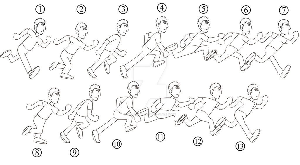 Run Cycle Animation by raulsalguero on DeviantArt