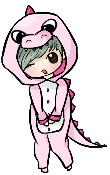 Pink Dino Seokjin