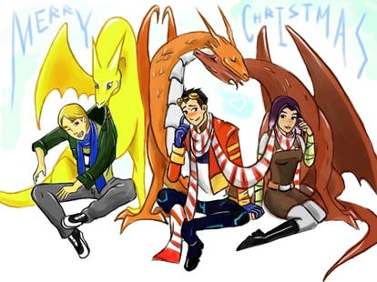 Christmas and dragons