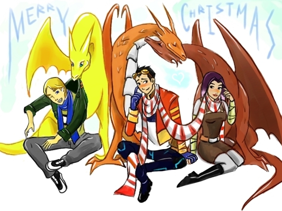 Christmas and dragons