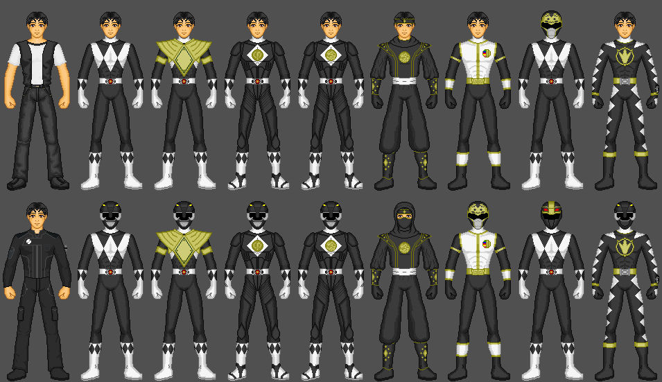 MMPR Black Ranger: Adam by CWK34 on DeviantArt