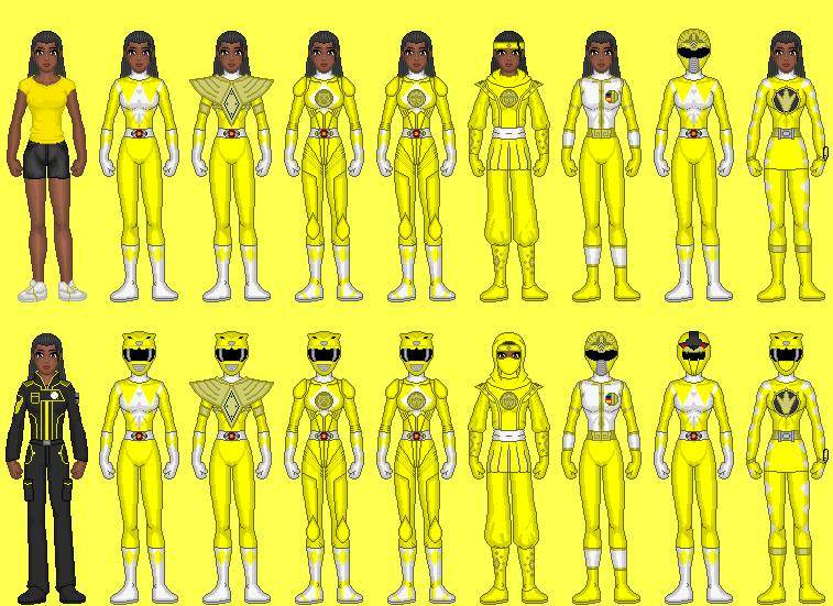 MMPR Yellow Ranger: Aisha