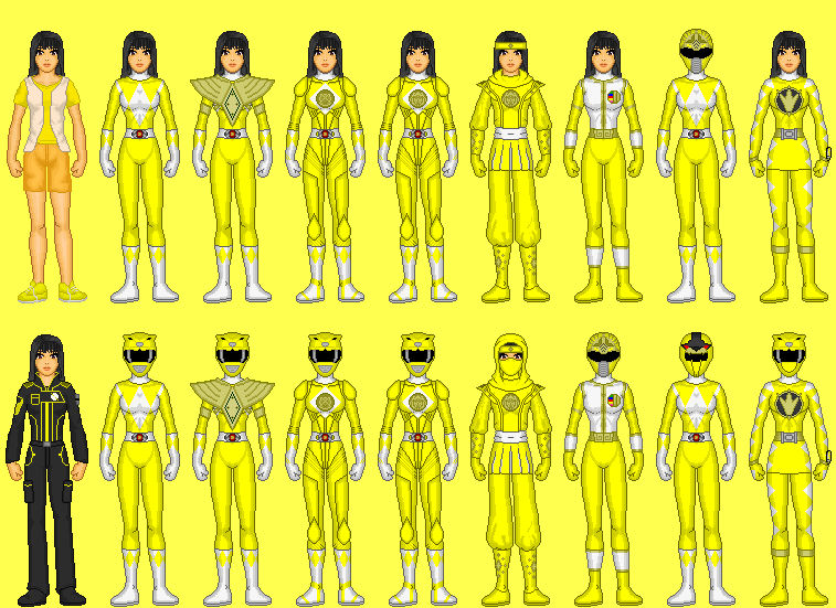 MMPR Yellow Ranger: Trini by CWK34 on DeviantArt