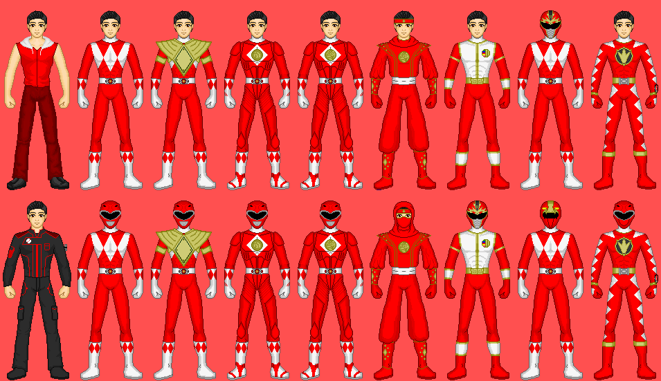 MMPR Red Ranger: Jason by CWK34 on DeviantArt