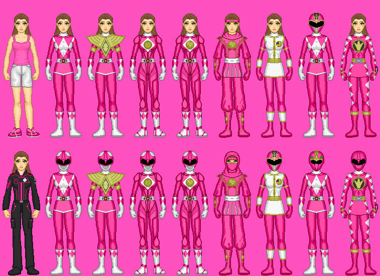 MMPR Pink Ranger Kimberly by CWK34 on DeviantArt