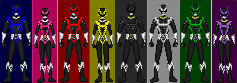 PRiS: Psycho Rangers + Extra by CWK34 on DeviantArt