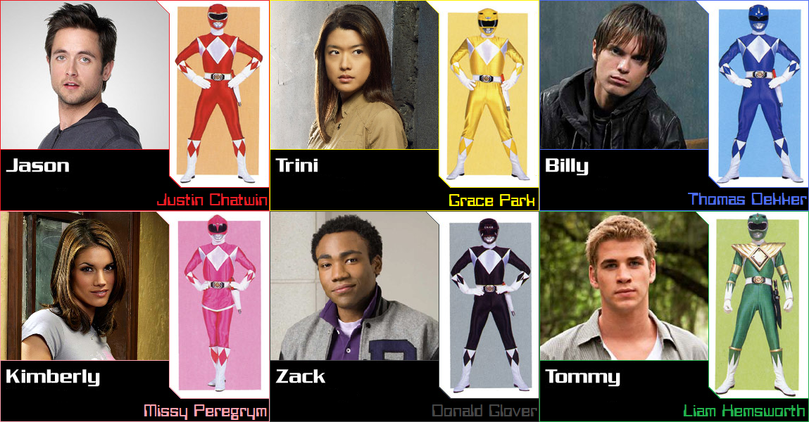 Power Rangers Actors