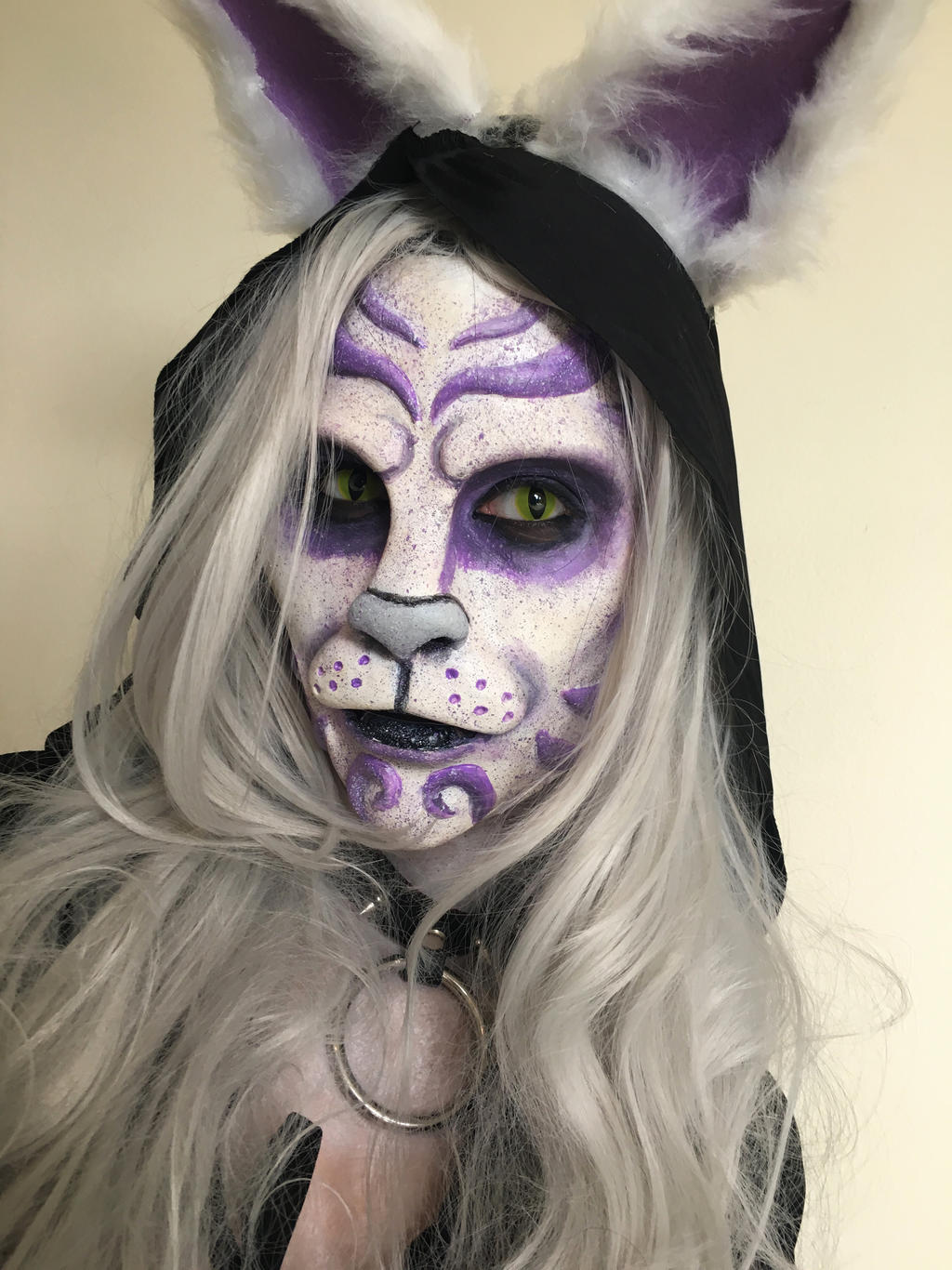 Cheshire Cat Prosthetic Makeup