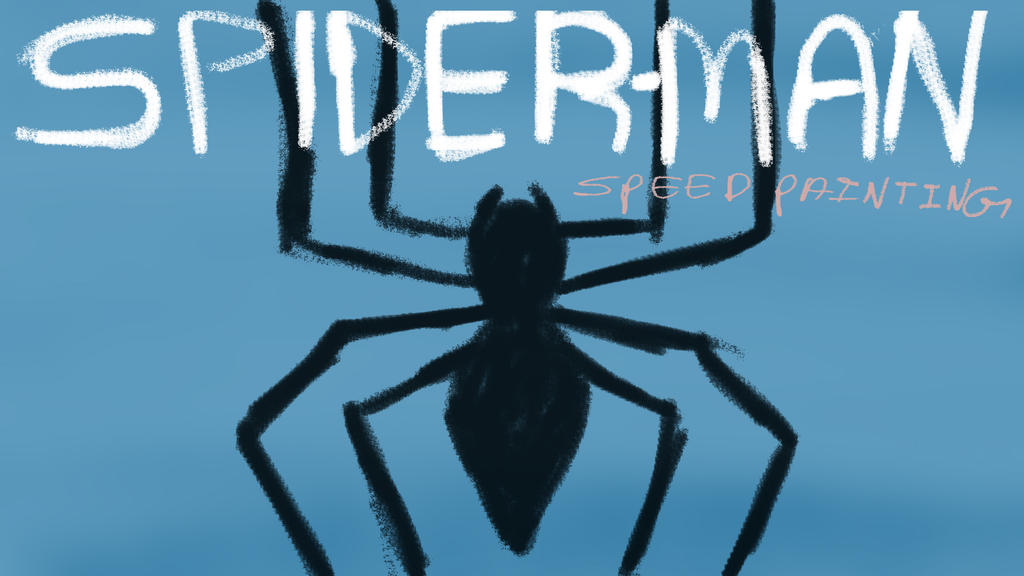 spider-man speed drawing title card