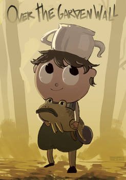 Over the garden wall - Gregory and his pet frog