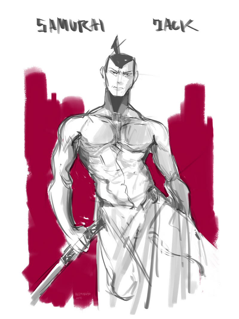 Samurai Jack sketch