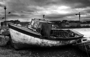 Shipwrecked B and W