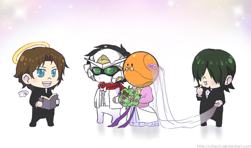 Gundam 00 - Happy Wedding