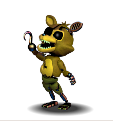 Withered Foxy FIXED by GoldenFox90 on DeviantArt