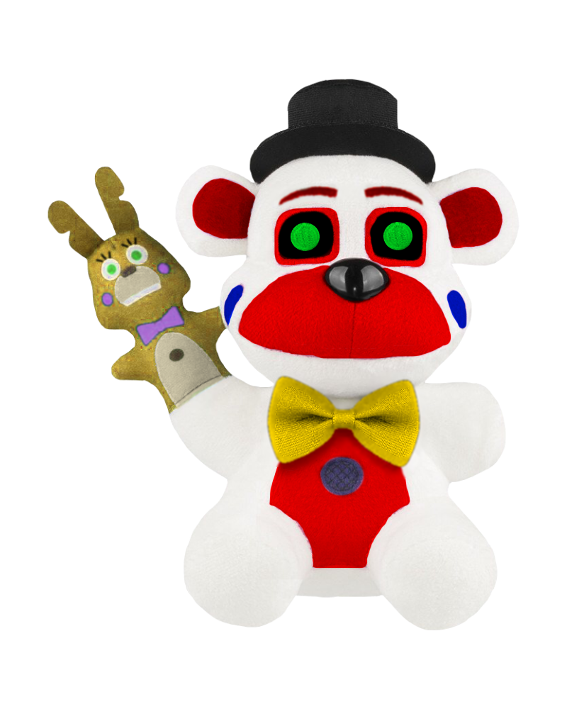 XSmart Global FNAF Withered Freddy Plush PNG by SuperFredbear734