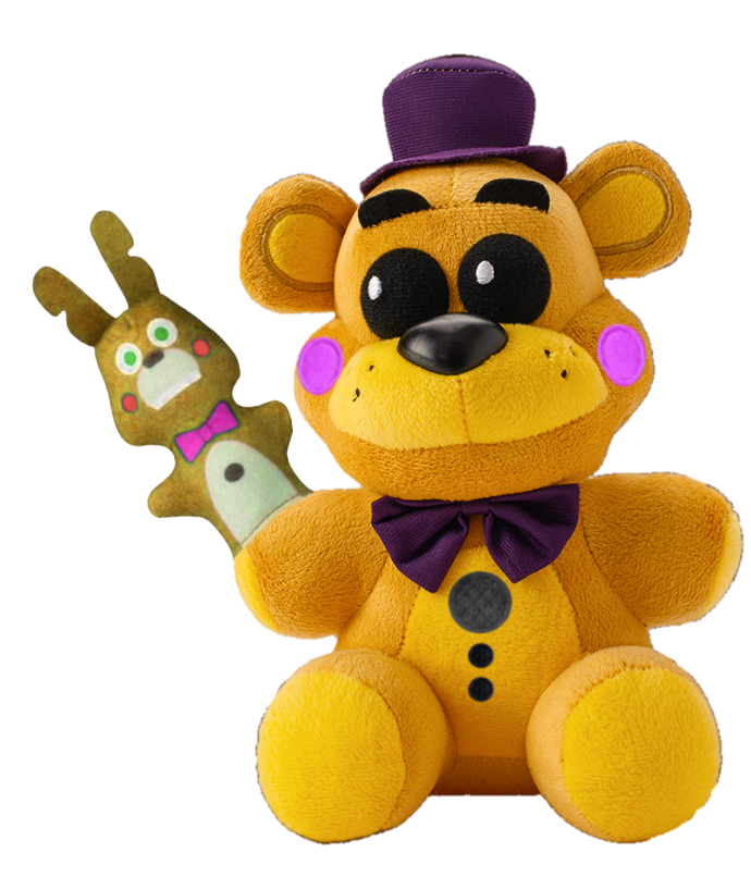 FNAF Help Wanted Glitchtrap Plush (Original Edit) by SuperFredbear734 on  DeviantArt