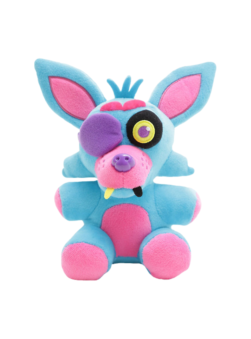 Funko FNaF Blacklight Foxy Plush (Blue) PNG #2 by SuperFredbear734 on DeviantArt