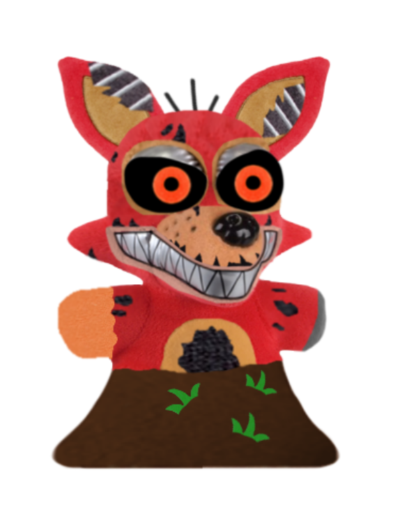 Funko Twisted Foxy Plush Fan Made by SuperFredbear734 on DeviantArt