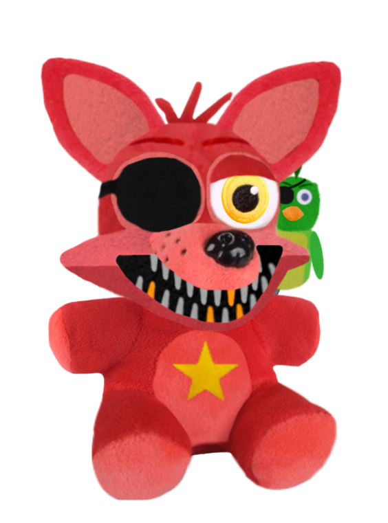 Fnaf rockstar top foxy plush