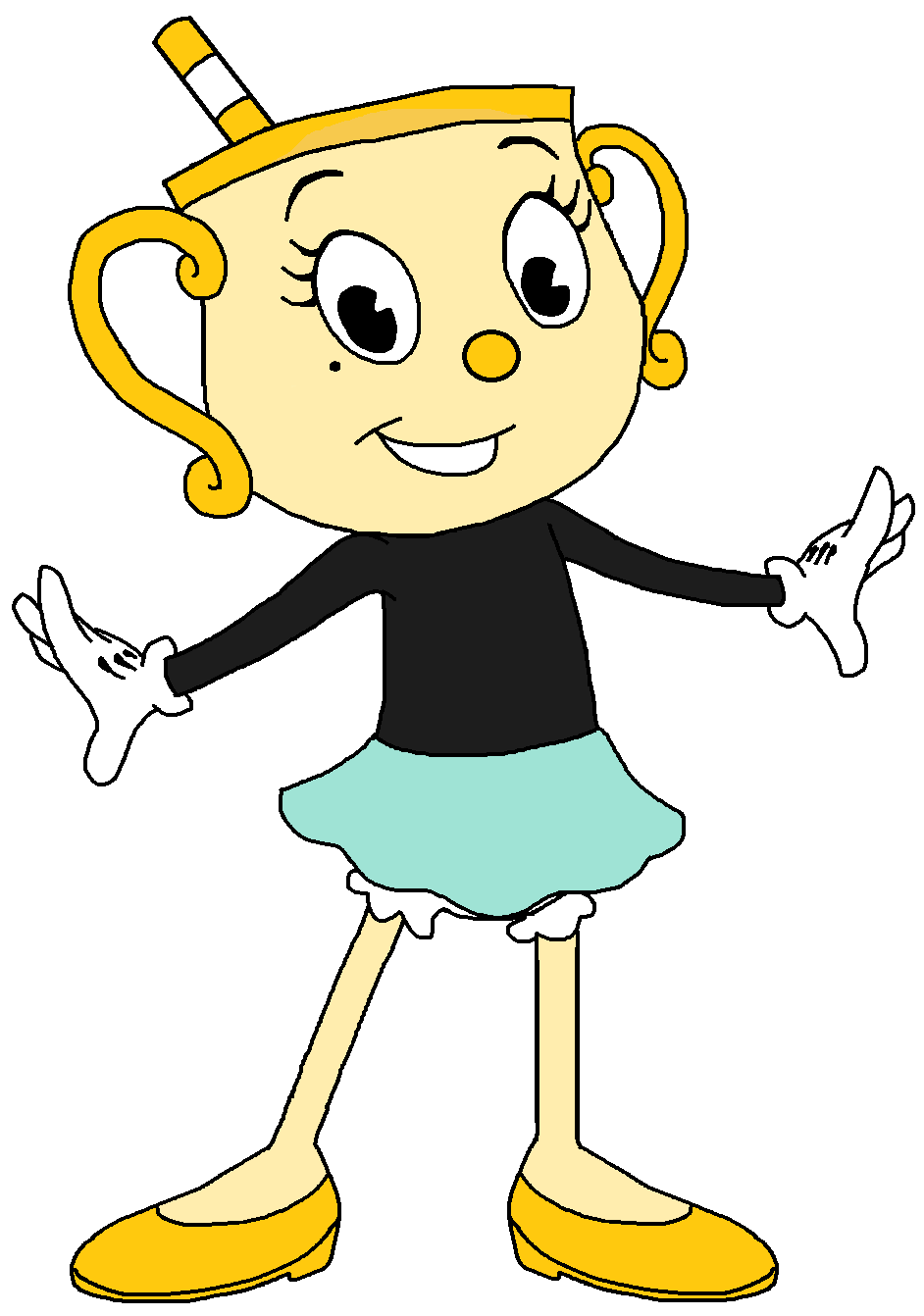 OMFG!! MS. CHALICE IS GONNA BE A SUPPORTING CHARACTER ON THE CUPHEAD SHOW!!  : r/Cuphead