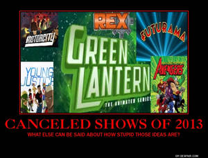 Parody Motivator: Canceled 2013 Shows