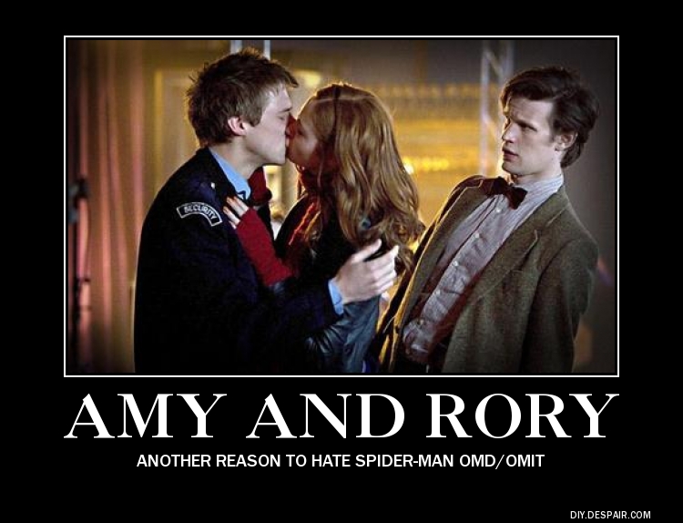 Parody Demotivator: Amy and Rory's Love