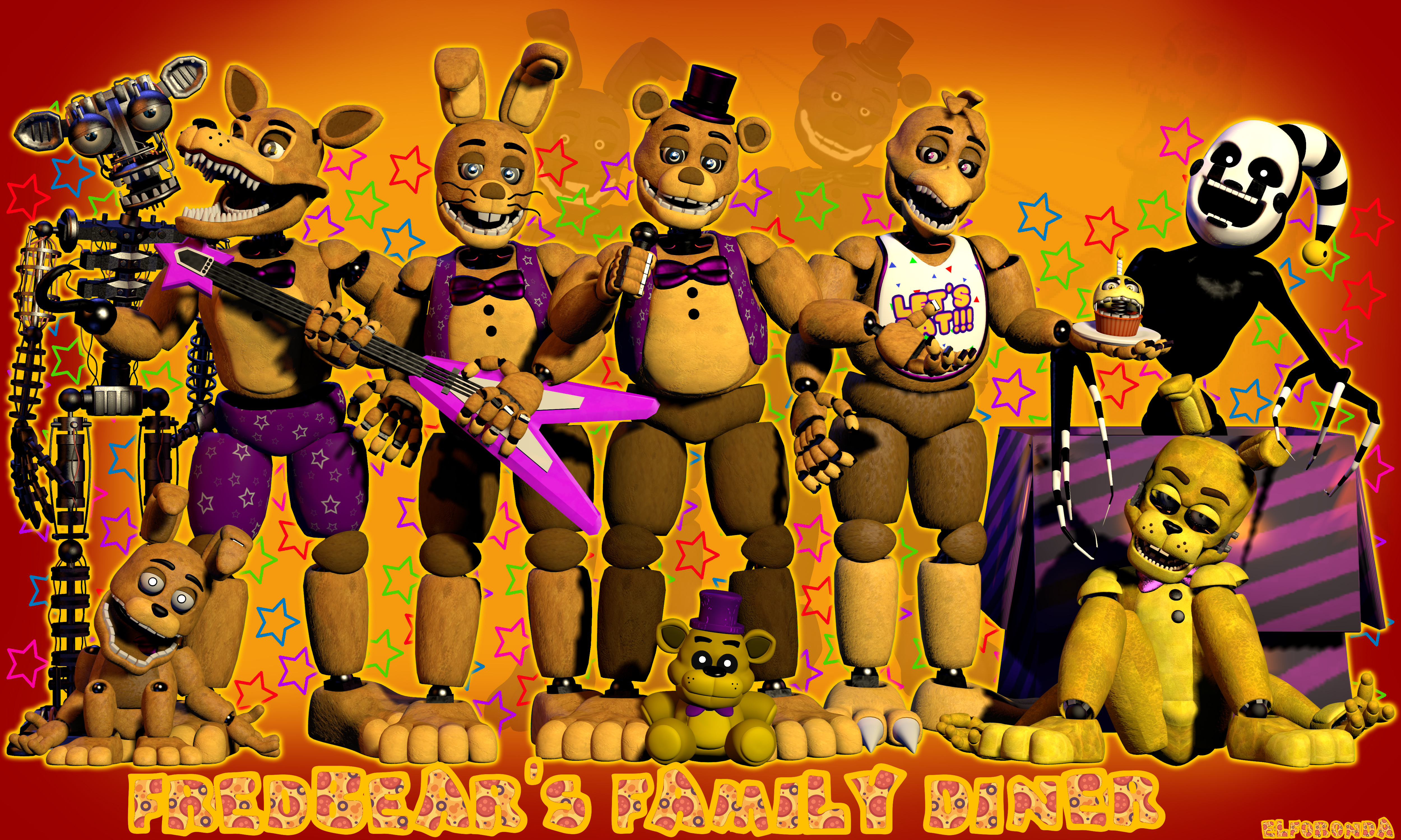 Fredbear And Friends Family Diner by Lukarcadamas on DeviantArt