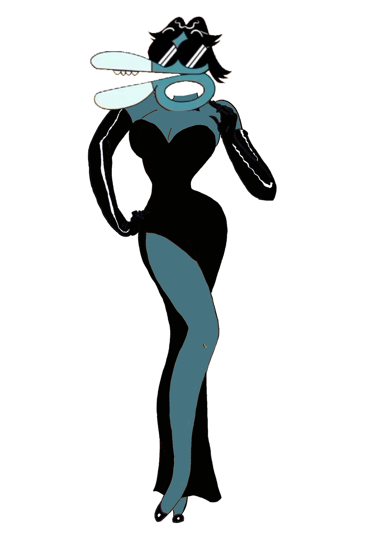 Scissors as Jessica Rabbit V2 by Hassdile on DeviantArt