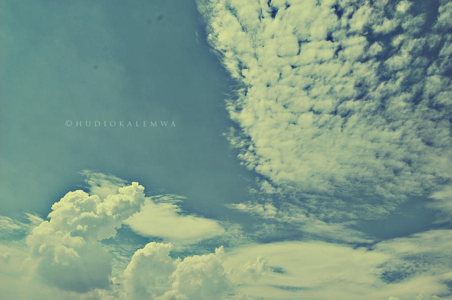 Clouds after summer