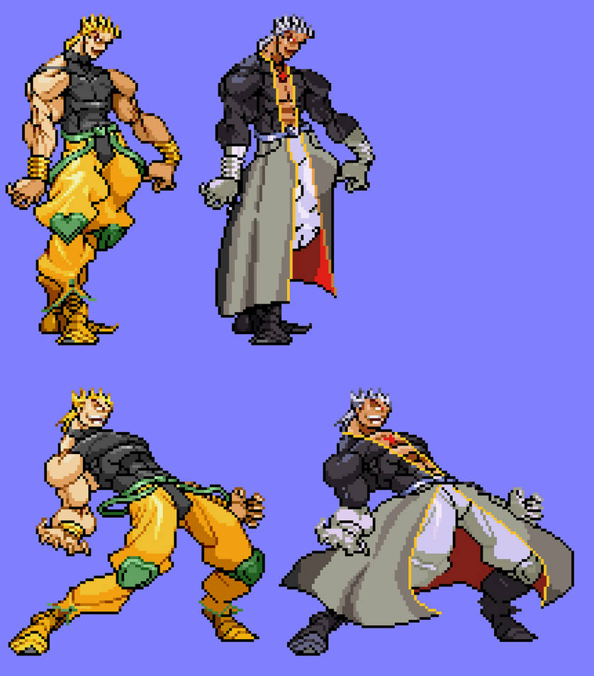 Ansem DIO sprites by SparkTheDog on DeviantArt
