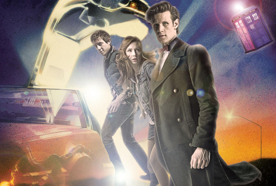 Doctor Who / Back to the Future Mash up