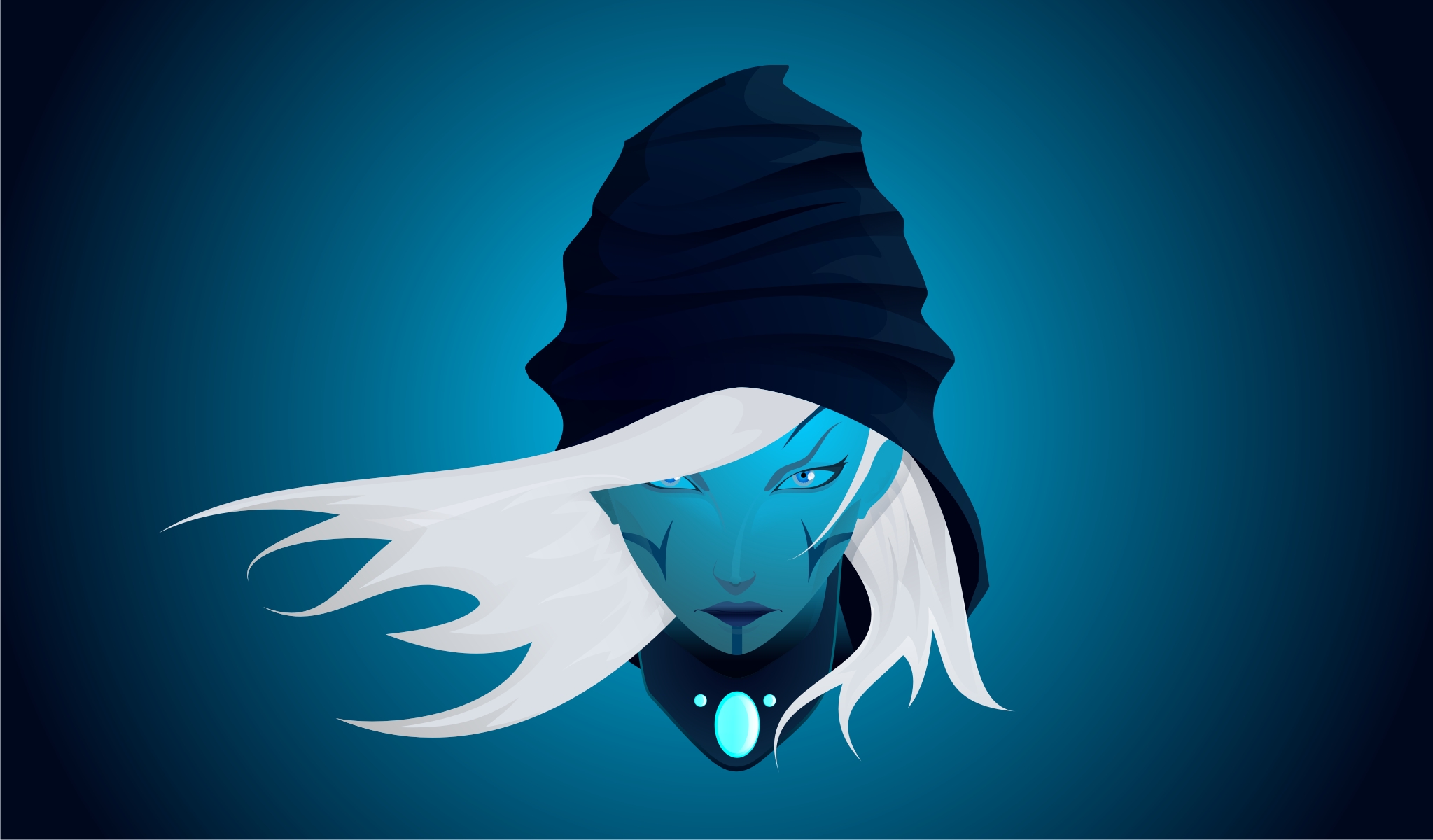 Dota 2 Fan Art Wallpaper - Drow Ranger by nipchinkdog on DeviantArt Dota 2 Fan Art Wallpaper - Drow Ranger by nipchinkdog on DeviantArt