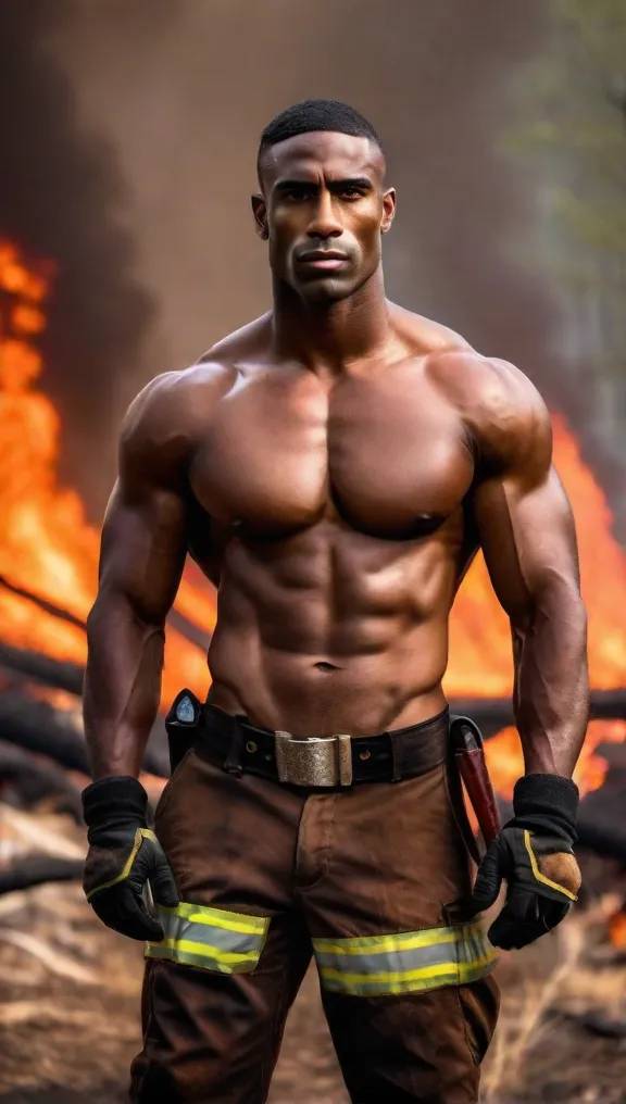 Firemen sexy shirtless firemen by batchive on DeviantArt