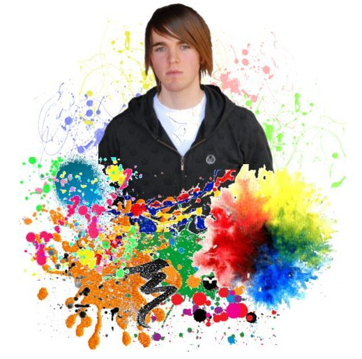 Shane Dawson Paint Splatters