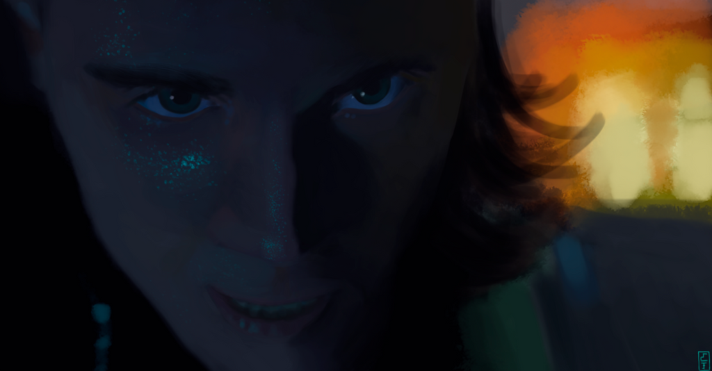 Screenshot redraw/Color study by SnowTheAnimator on DeviantArt