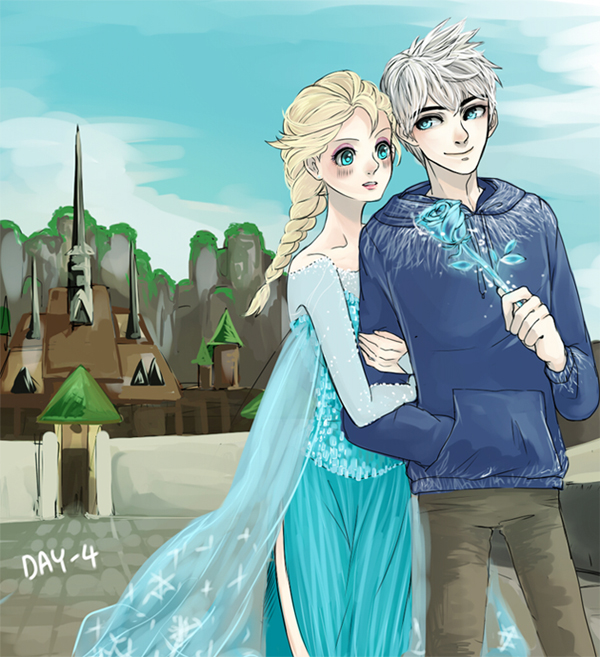 30 Day Challenge [Jelsa] Day 04 - On a date