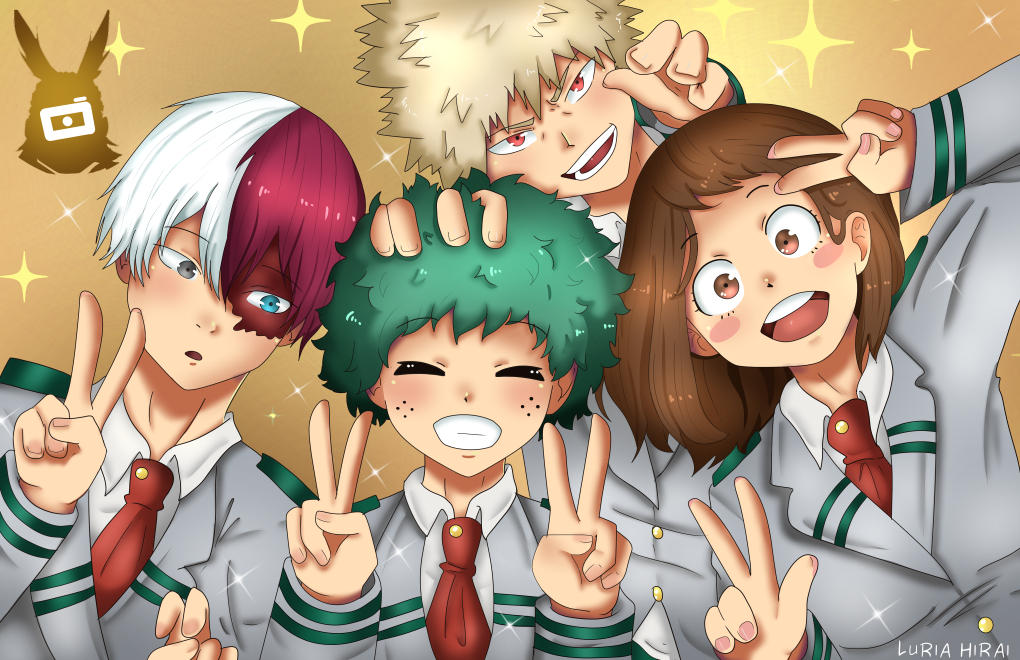 Fanart - Boku no Hero Academia! by LuriaHirai on DeviantArt