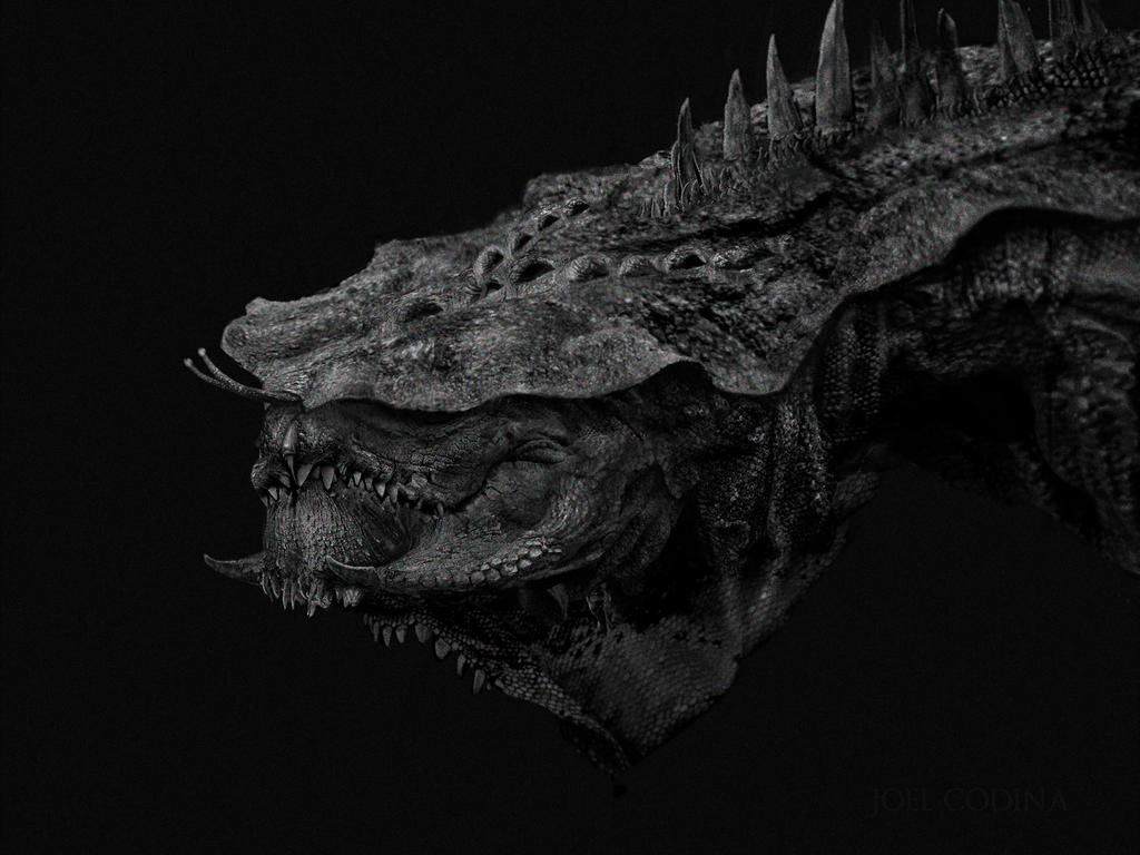 Dragon Face 3 by JoelCodina on DeviantArt