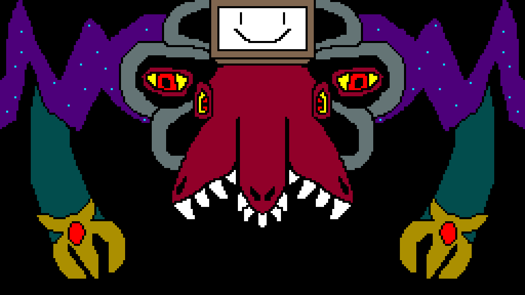 Outertale Omega Flowey Tumblr - Outertale Omega Flowey Fight - 500x375 PNG  Download - PNGkit