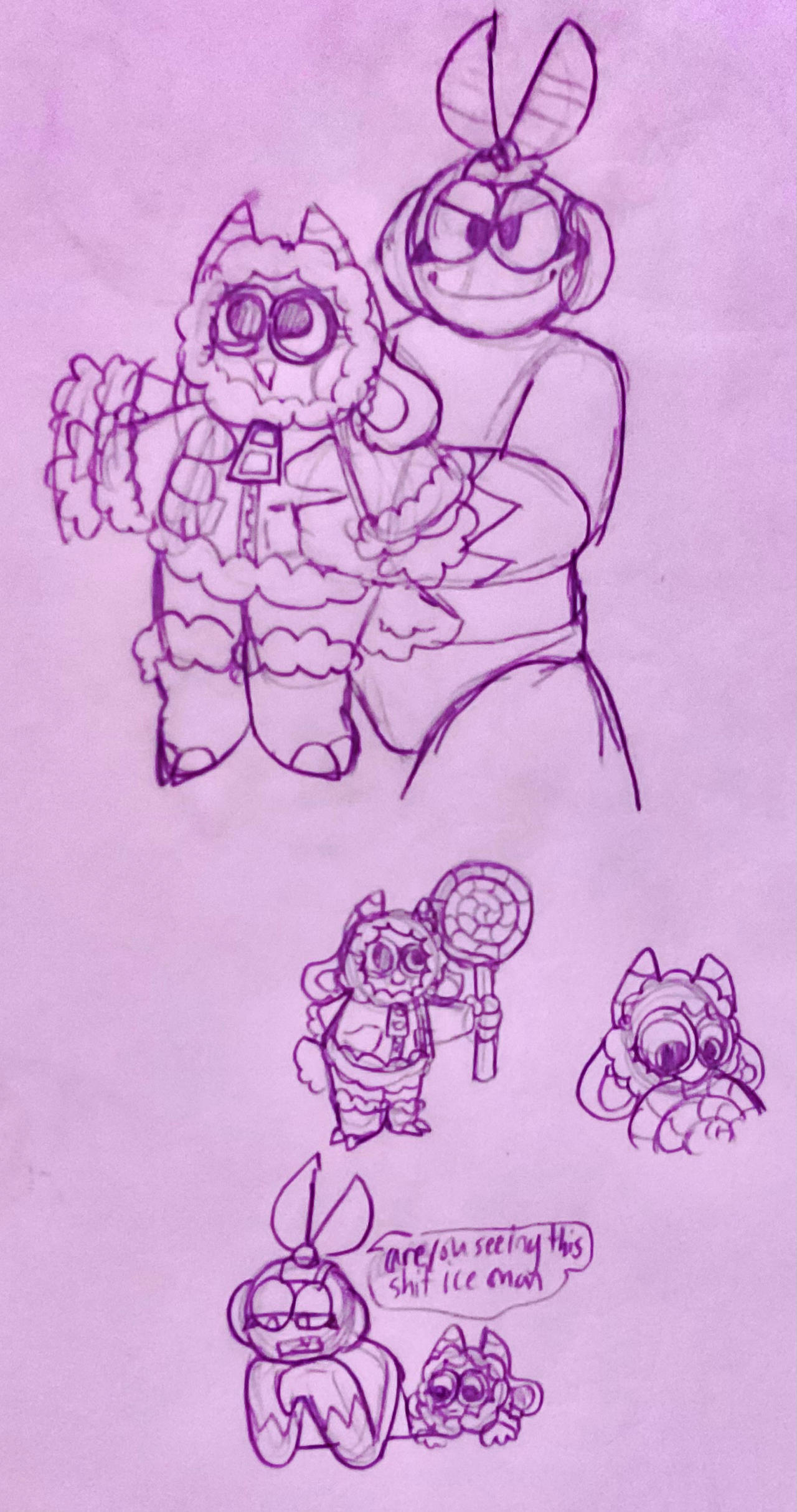 Cut man and Ice man by MrToothpick64 on DeviantArt