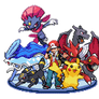 soul silver team + trainer gif