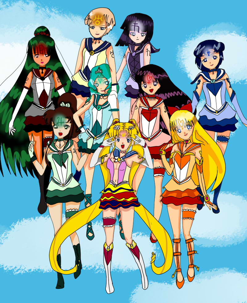 Sailor Senshi - cosmic stars of hope