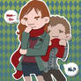 Amy Pond and Rory Williams