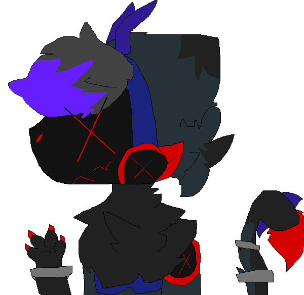 Error ( protogen oc, aka BoneFire's cousin ) by LightningCloudcat on ...