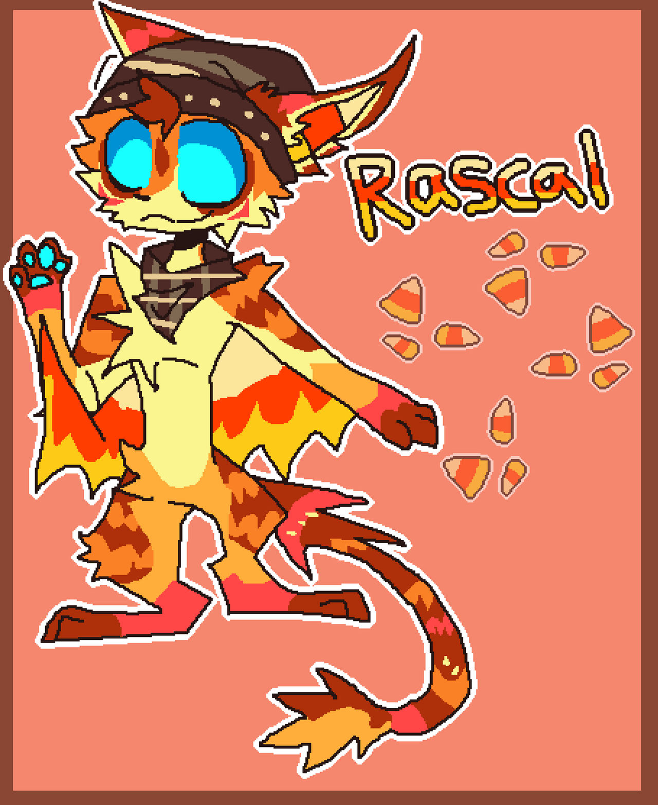 New fursona - Rascal the bat by LightningCloudcat on DeviantArt