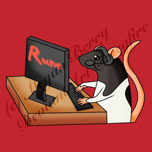 Computer Rat - Commission by MBerryArt on DeviantArt