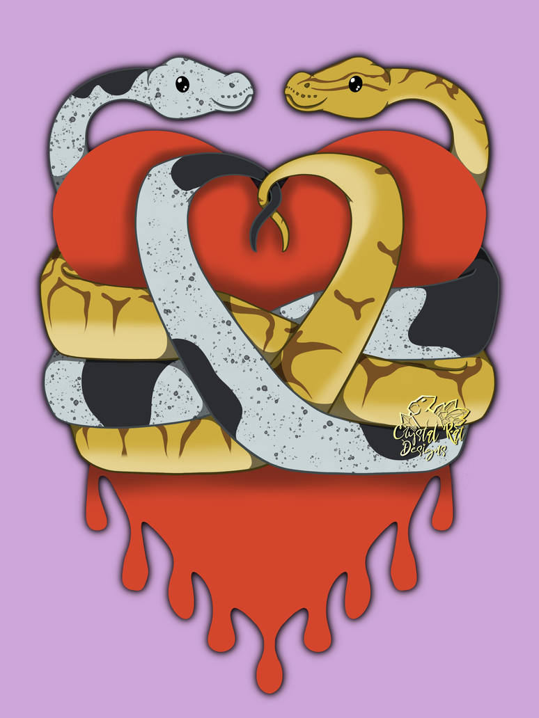 Python Love by MBerryArt on DeviantArt