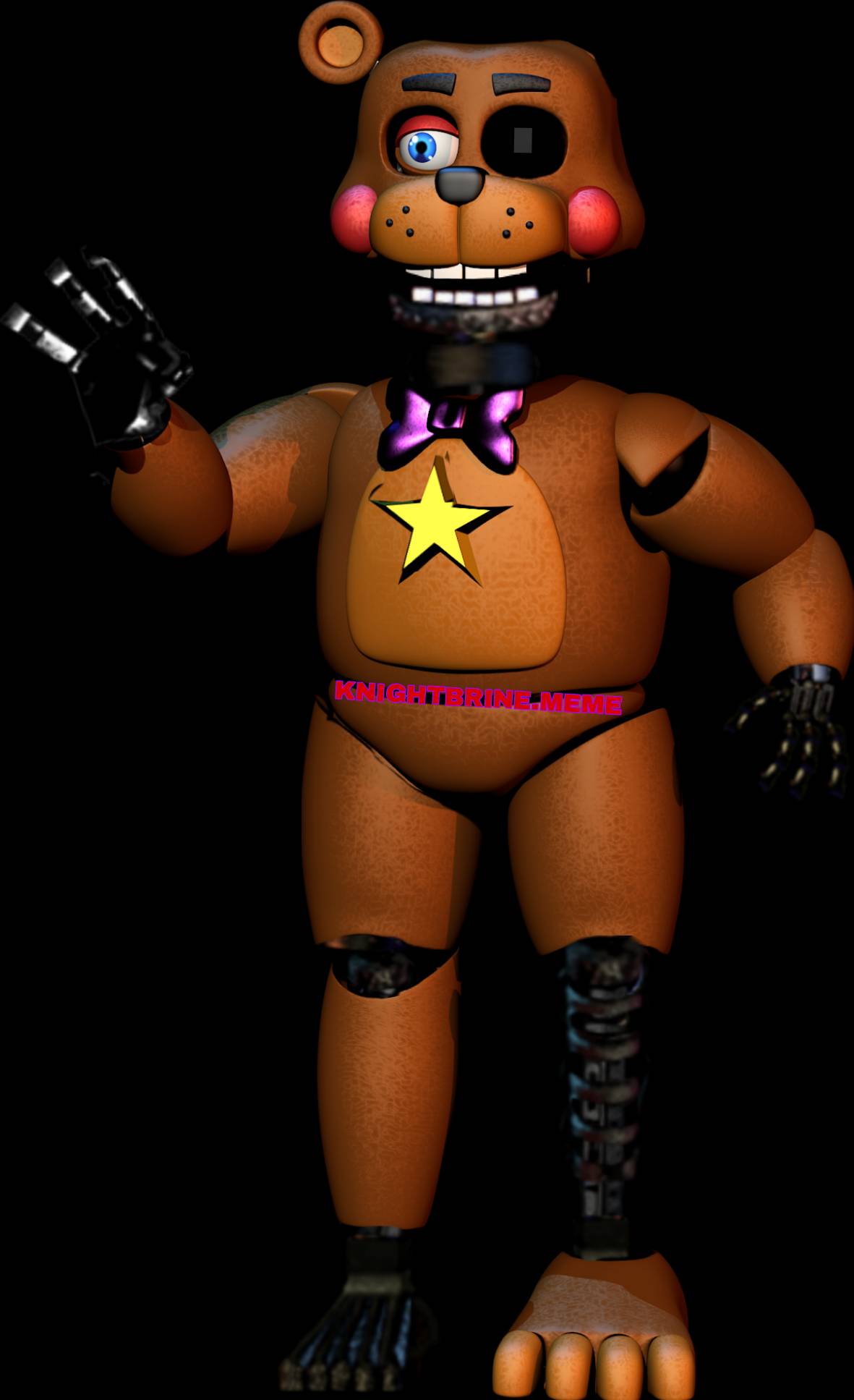 Rockstar Freddy Render #2 by KingAngryDrake on DeviantArt