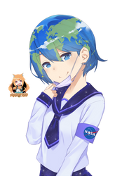 Earth-chan [Render #24]