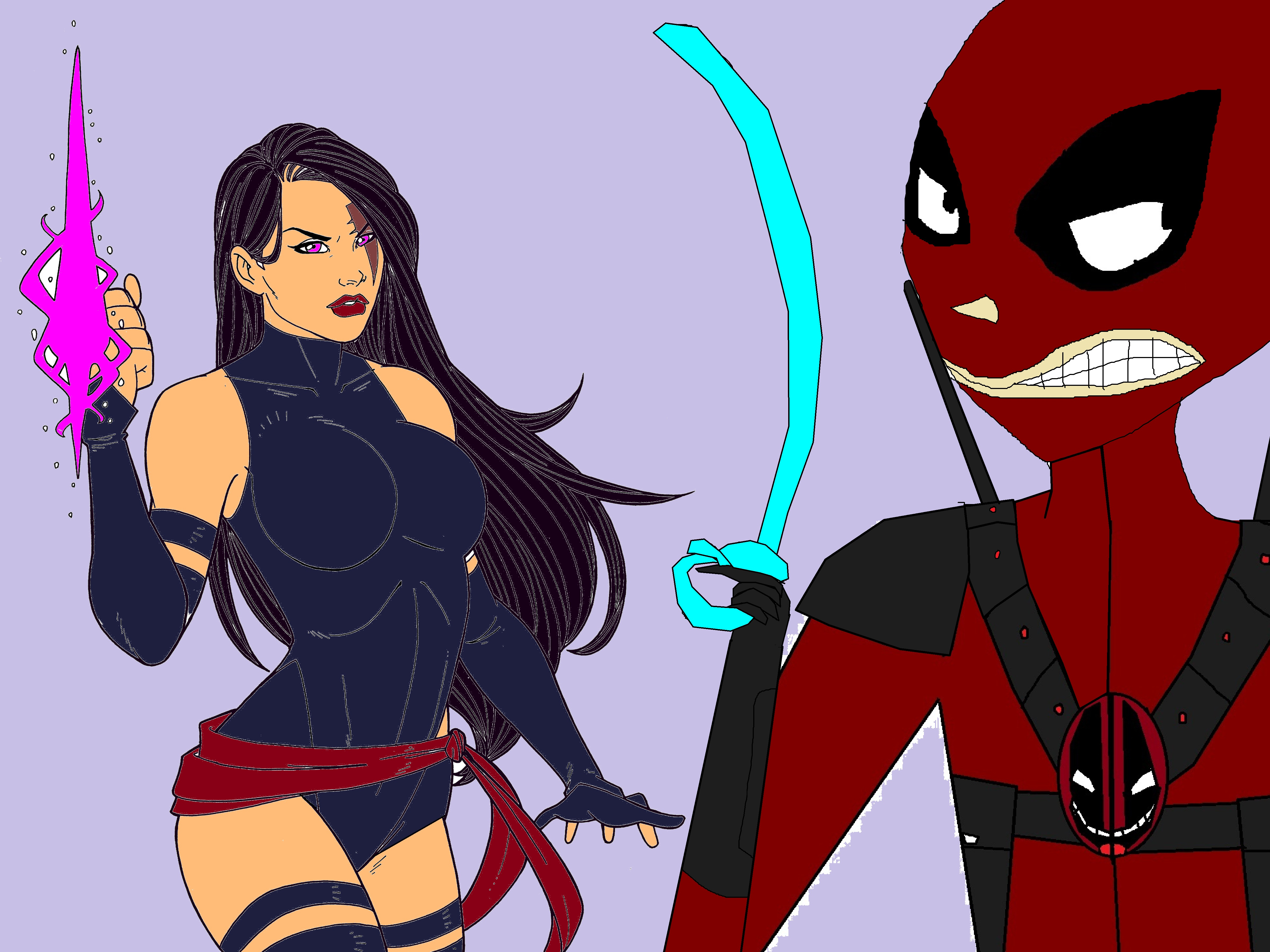 Psylocke Owns Deadpool